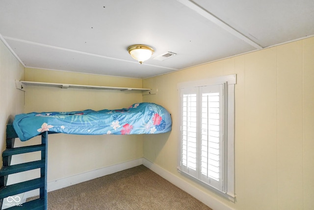 232 N Church St, Morgantown, IN 46160 - unfurnished bedroom featuring baseboards, visible vents, and carpet