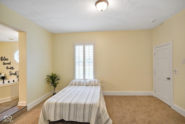 232 N Church St, Morgantown, IN 46160 - carpeted bedroom with baseboards