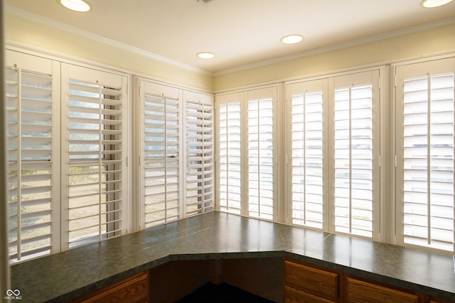 232 N Church St, Morgantown, IN 46160 - interior space with built in desk and a wealth of natural light