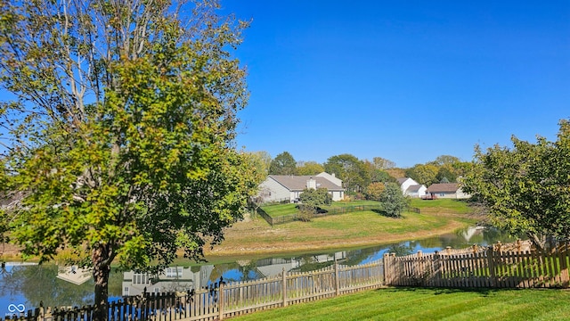 property view of water