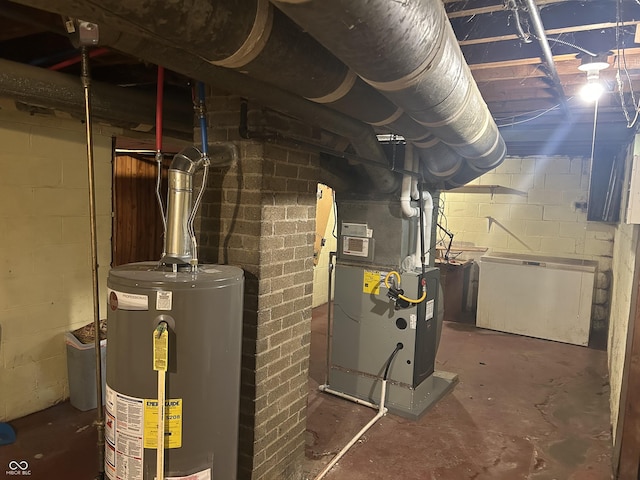 3305 N Keystone Ave, Indianapolis, IN 46218 - utilities with gas water heater and heating unit