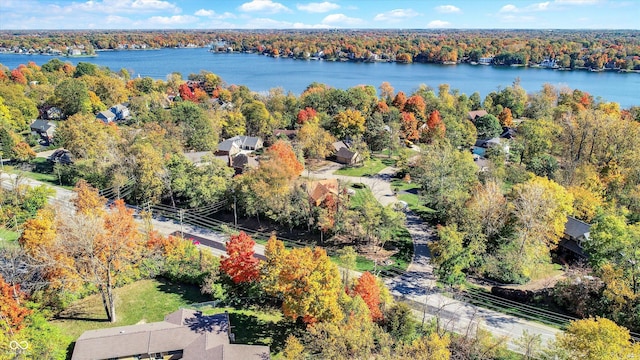 8530 Helmsman Cir, Indianapolis, IN 46256 - aerial view of a large body of water