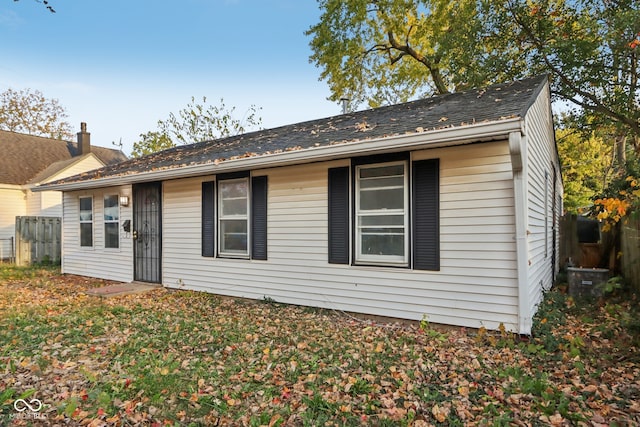 view of back of house