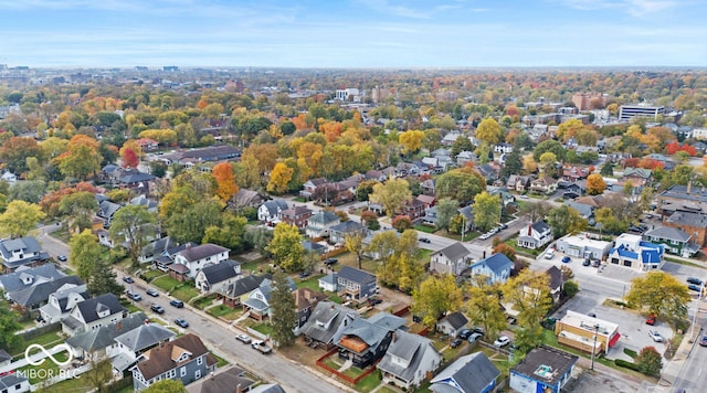 aerial view