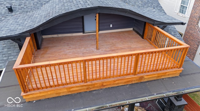 view of deck