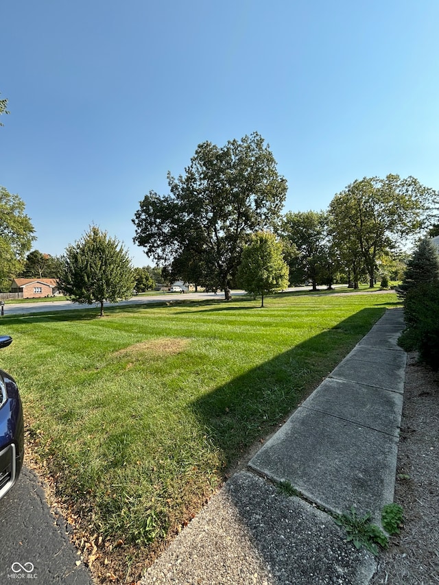 surrounding community with a lawn