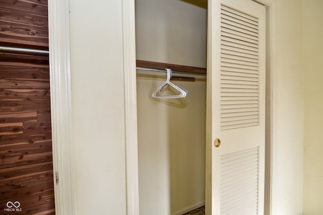 view of closet