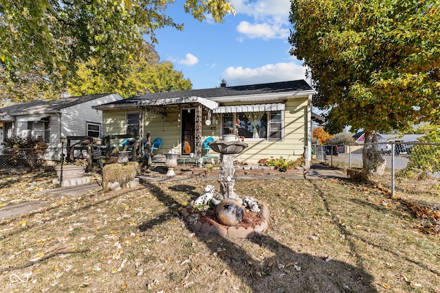 view of rear view of house