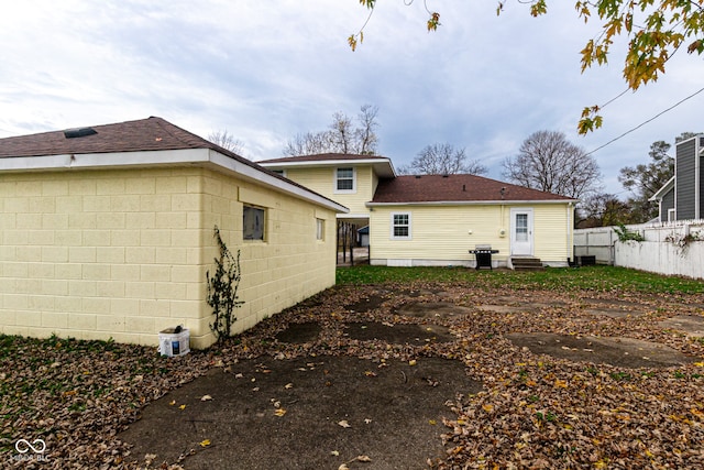 view of rear view of house