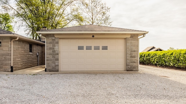 5861 S 100 W, Fountaintown, IN 46130 - view of detached garage
