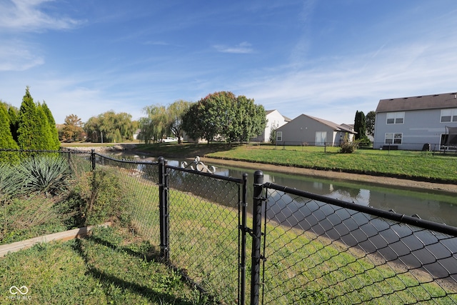 property view of water