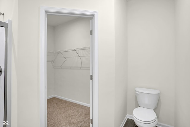 bathroom with toilet