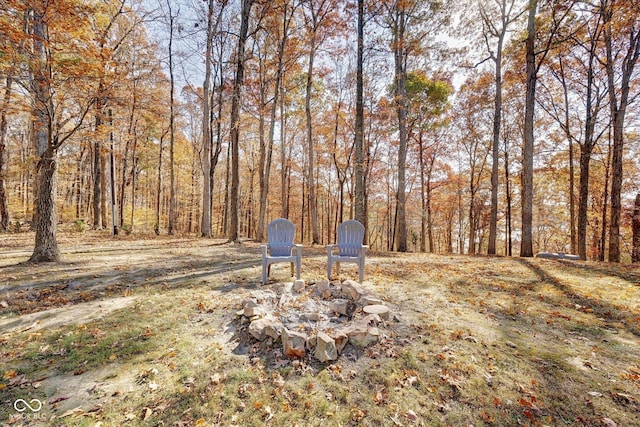 9300 Derrett Rd, Unionville, IN 47468 - view of yard with a view of trees