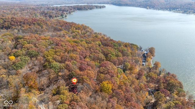 9300 Derrett Rd, Unionville, IN 47468 - aerial view of property's location with a large body of water