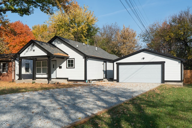 view of front of property with a front lawn