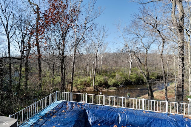 view of pool