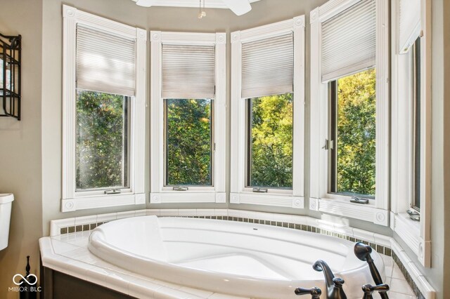 6902 Creekridge Trl, Indianapolis, IN 46256 - bathroom with a bath