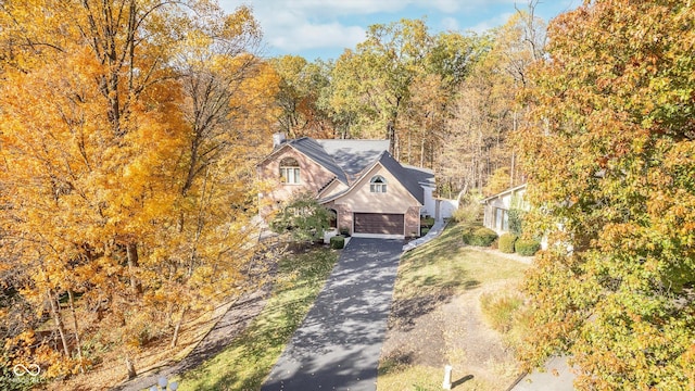 6902 Creekridge Trl, Indianapolis, IN 46256 - aerial view of property and surrounding area