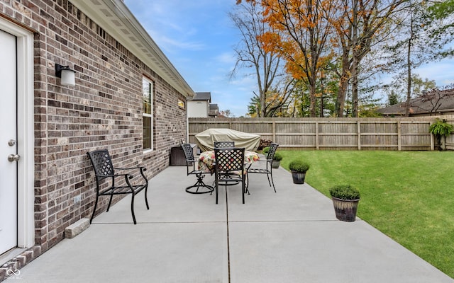 view of patio / terrace