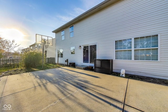 534 Austrian Way, Avon, IN 46123 - rear view of property with fence and a patio