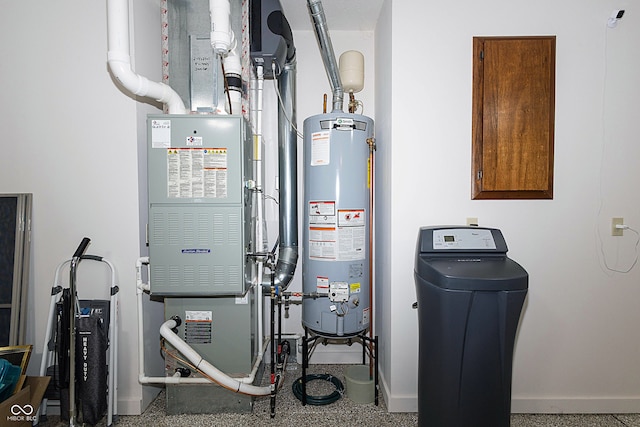 utilities with water heater