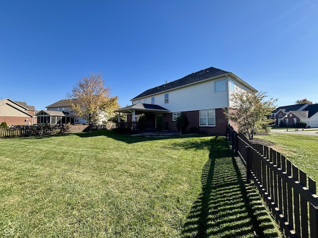 794 Princeton Ln, Westfield, IN 46074 - back of house with brick siding and a patio