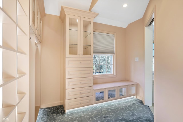 2505 Riverside Dr, Columbus, IN 47201 - mudroom featuring baseboards and recessed lighting
