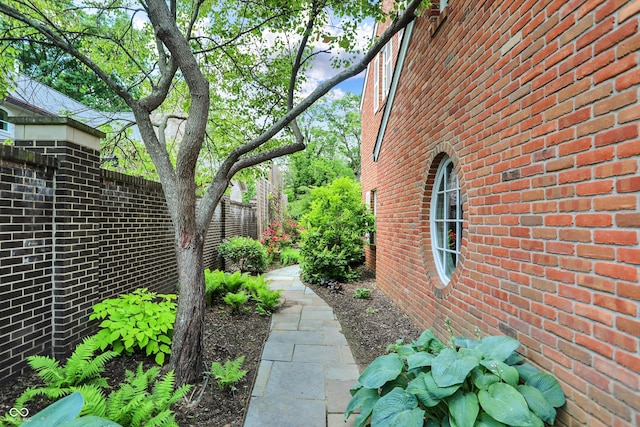2505 Riverside Dr, Columbus, IN 47201 - view of side of property with brick siding