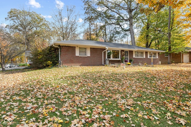 view of ranch-style house