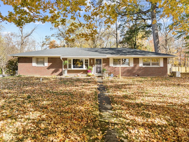 view of ranch-style house