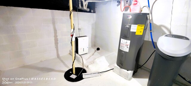 utilities with water heater