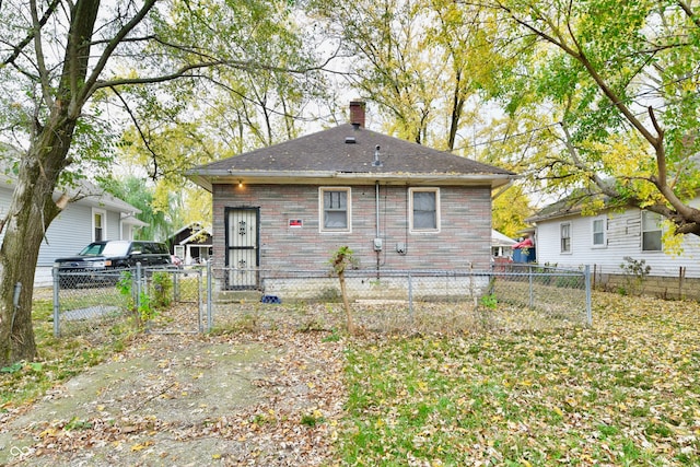 view of rear view of house