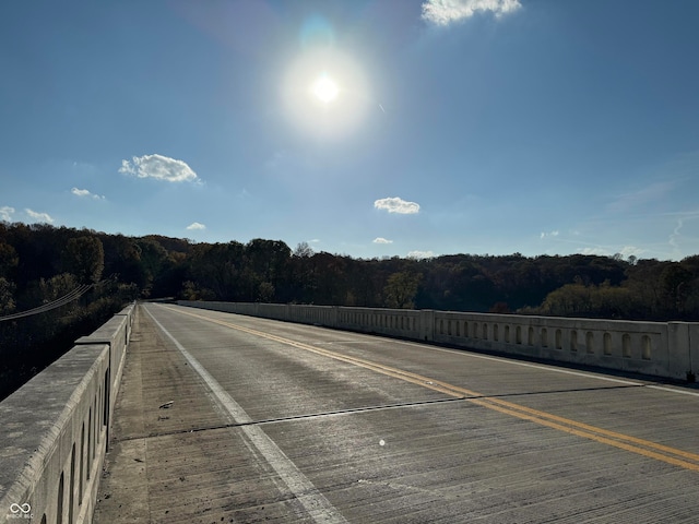 view of road