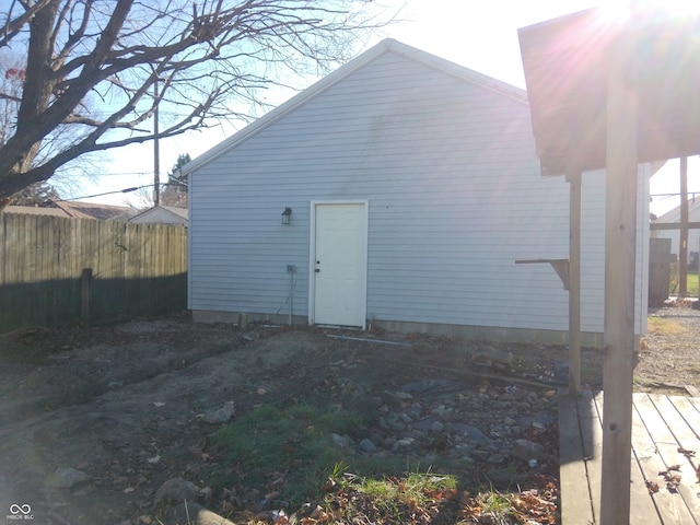 view of rear view of house