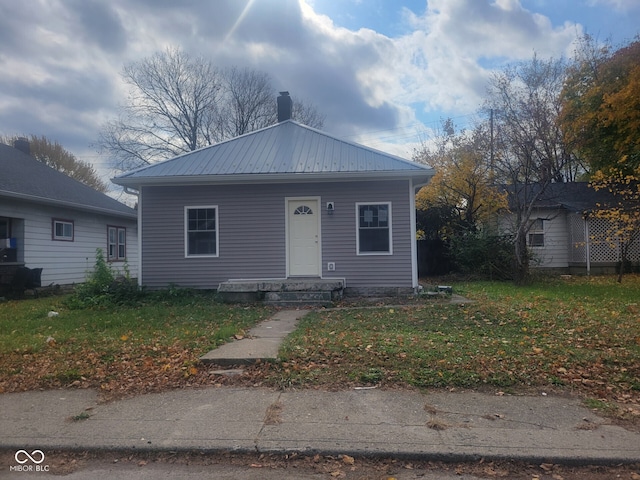 view of bungalow-style home