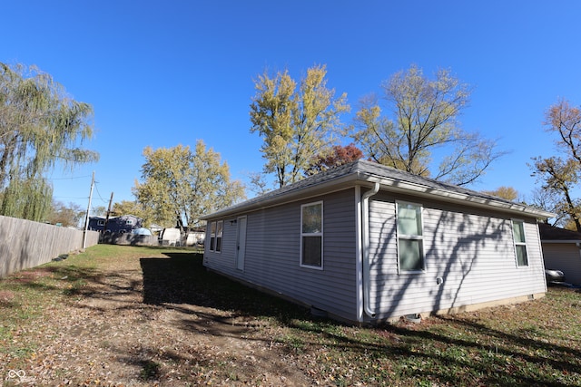 view of side of home