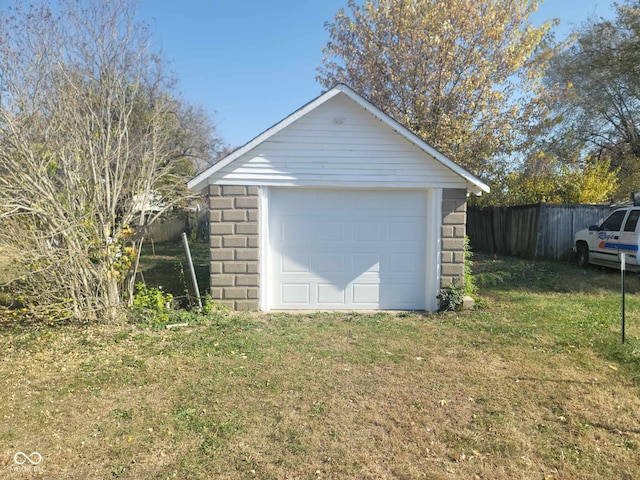 325 E Church St, Paragon, IN 46166 - view of detached garage
