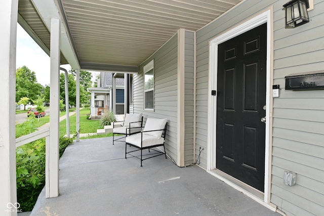1709 Hoyt Ave, Indianapolis, IN 46203 - property entrance with covered porch