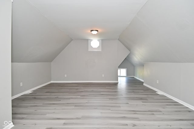 1709 Hoyt Ave, Indianapolis, IN 46203 - additional living space featuring wood finished floors and lofted ceiling