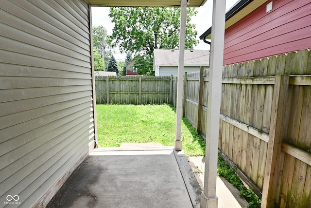 1709 Hoyt Ave, Indianapolis, IN 46203 - view of yard with a patio area