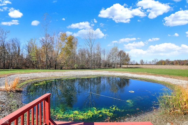 property view of water