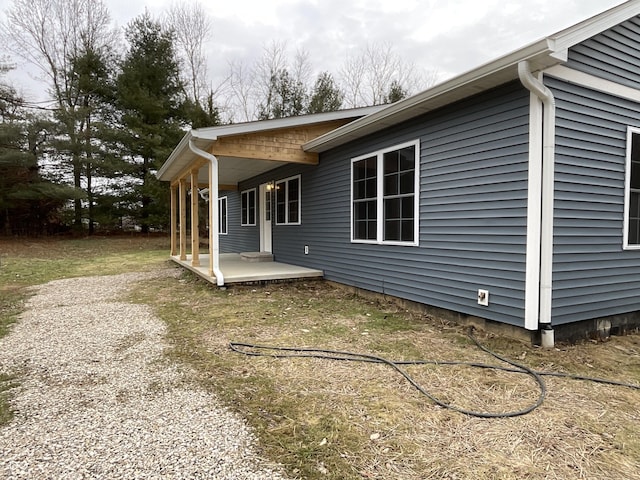 view of side of home