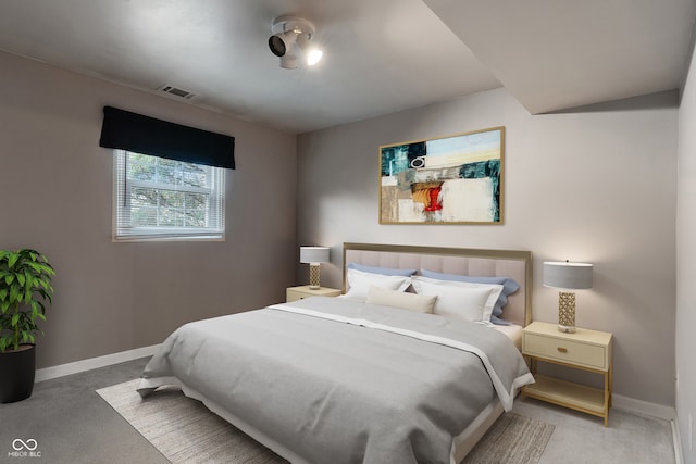 bedroom featuring carpet floors