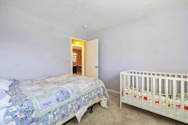 bedroom featuring carpet floors