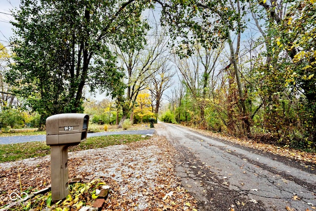 view of road