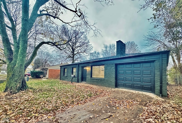 view of ranch-style home