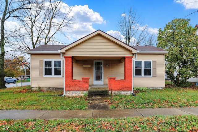 bungalow with a porch