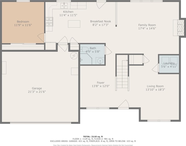 floor plan / room layout
