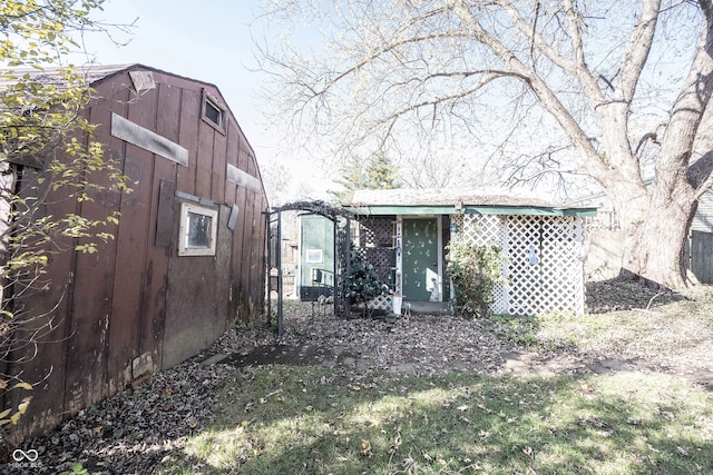 view of rear view of house