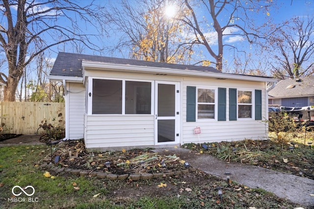 view of bungalow-style house